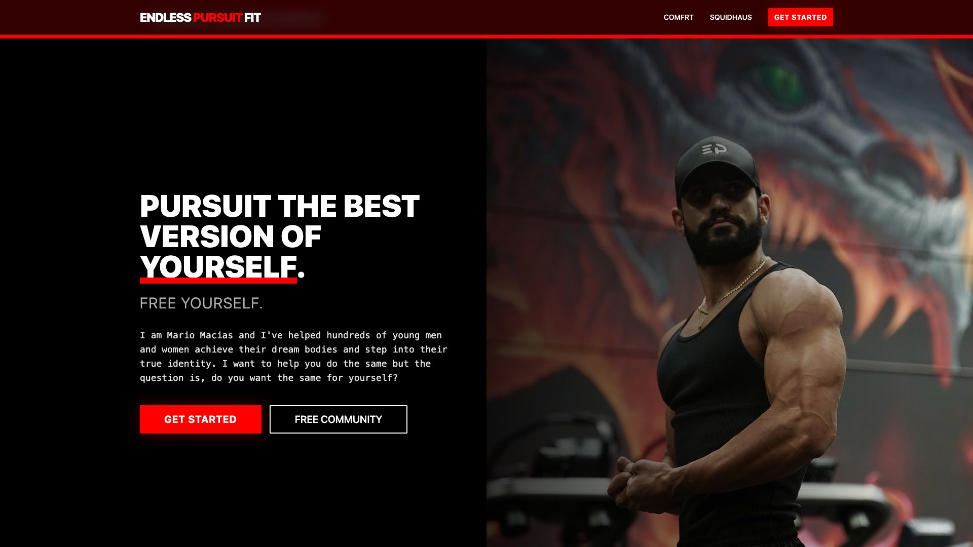 Endless Pursuit Fit website